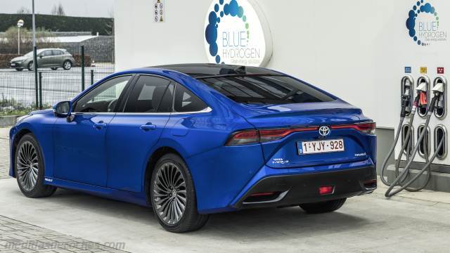 Exterior del Toyota Mirai