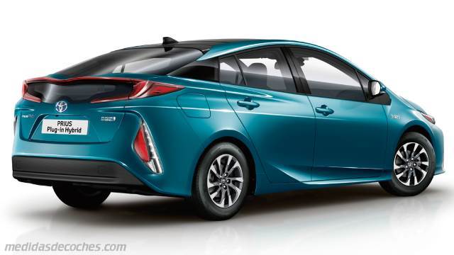 Detalle exterior del Toyota Prius Plug-in Hybrid