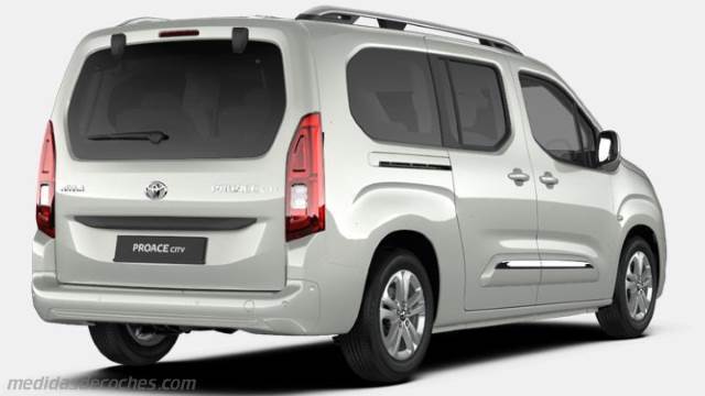 Exterior del Toyota Proace City Verso Larga