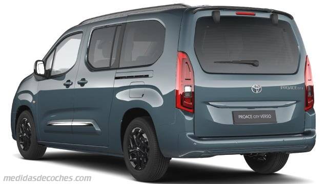 Exterior del Toyota Proace City Verso Larga