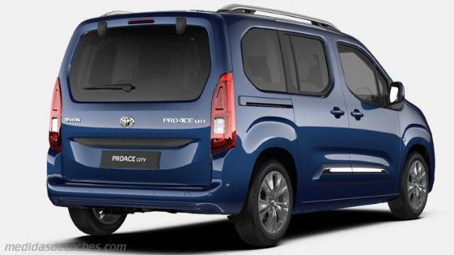 Exterior del Toyota Proace City Verso Media