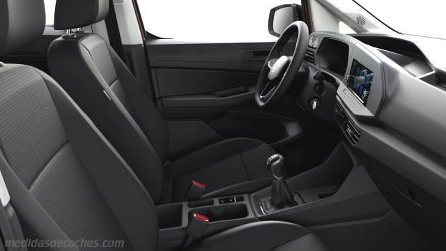 Detalle interior del Volkswagen Caddy