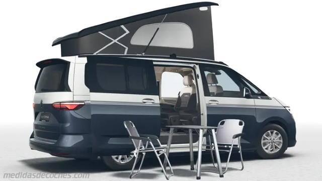 Detalle exterior del Volkswagen California