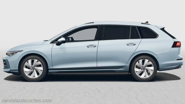 Detalle exterior del Volkswagen Golf Variant