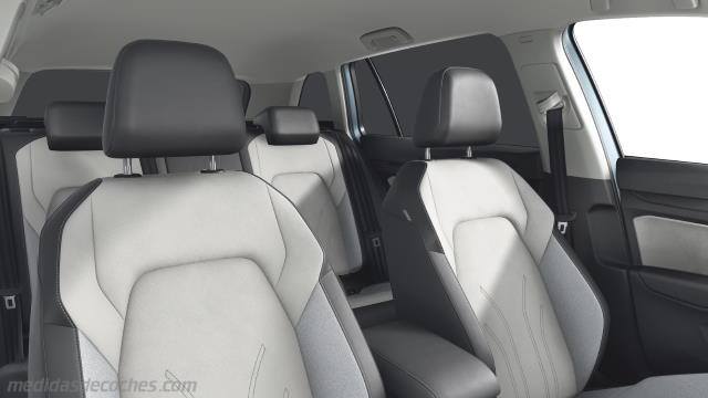 Detalle interior del Volkswagen Golf Variant