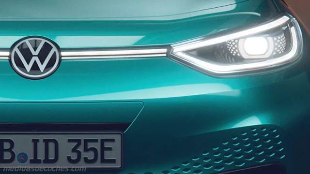 Detalle exterior del Volkswagen ID.3