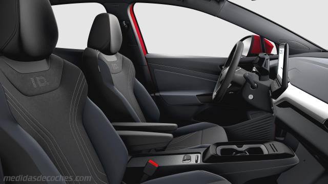 Detalle interior del Volkswagen ID.5