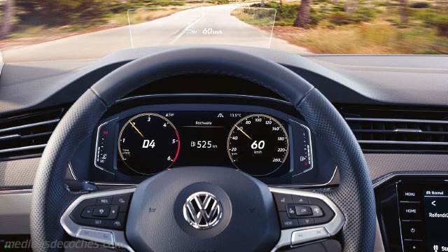 Detalle interior del Volkswagen Passat Alltrack