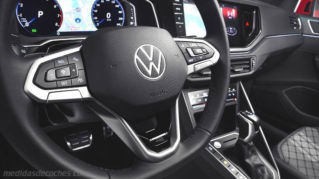 Detalle interior del Volkswagen Taigo