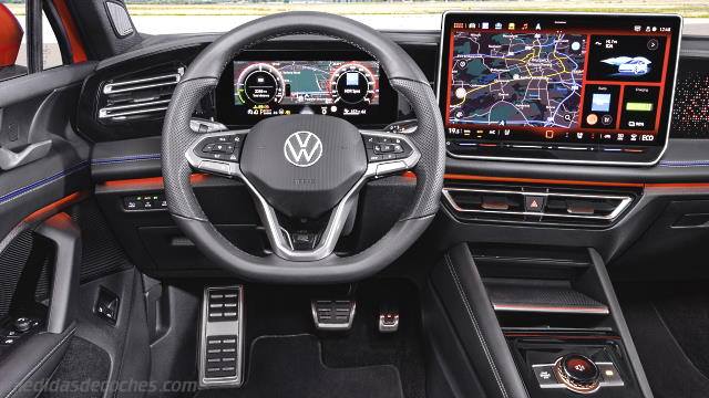 Detalle interior del Volkswagen Tiguan