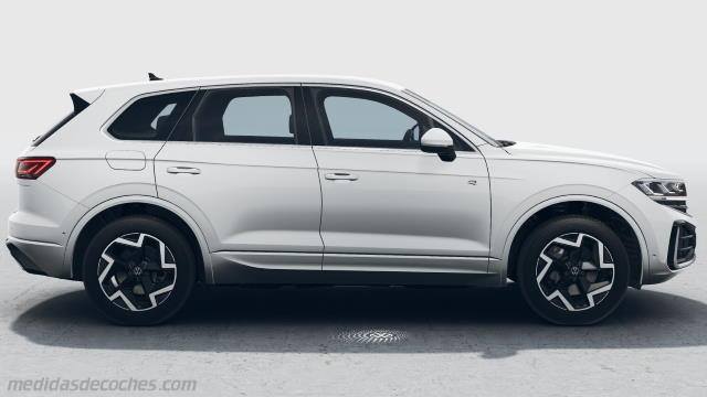 Detalle exterior del Volkswagen Touareg