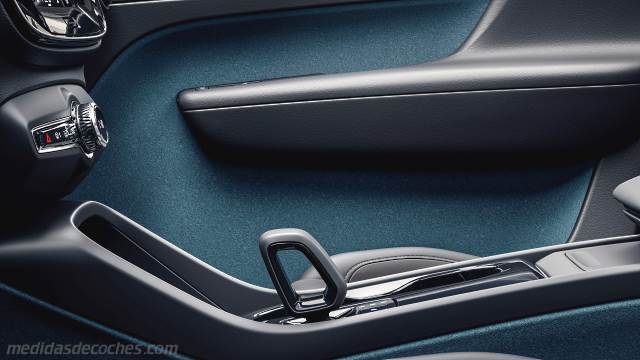 Detalle interior del Volvo C40