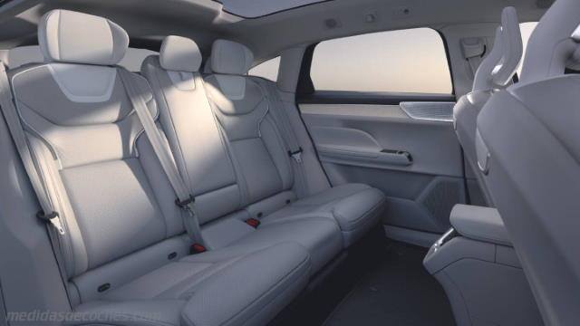 Detalle interior del Volvo ES90