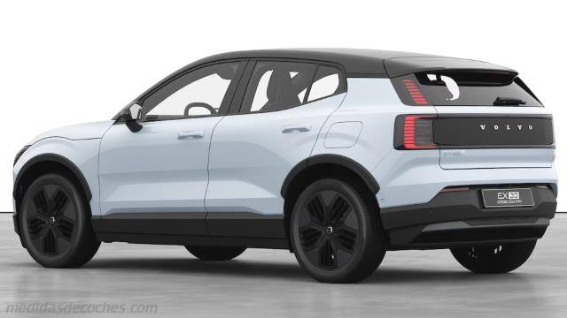 Exterior del Volvo EX30 Cross Country