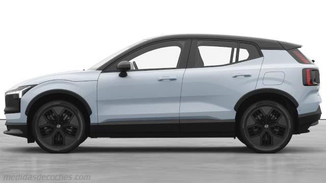 Detalle exterior del Volvo EX30 Cross Country