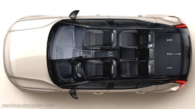 Detalle interior del Volvo EX40