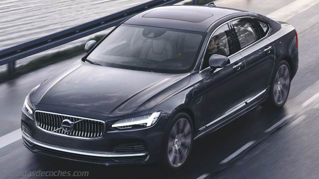 Detalle exterior del Volvo S90