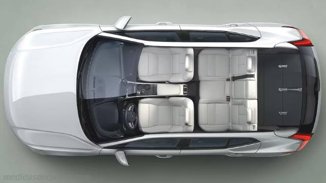 Detalle interior del Volvo XC40