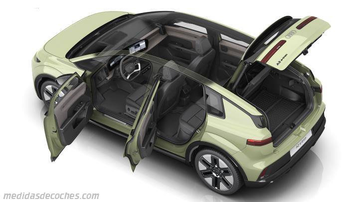 Maletero Audi A2 e-tron 2027