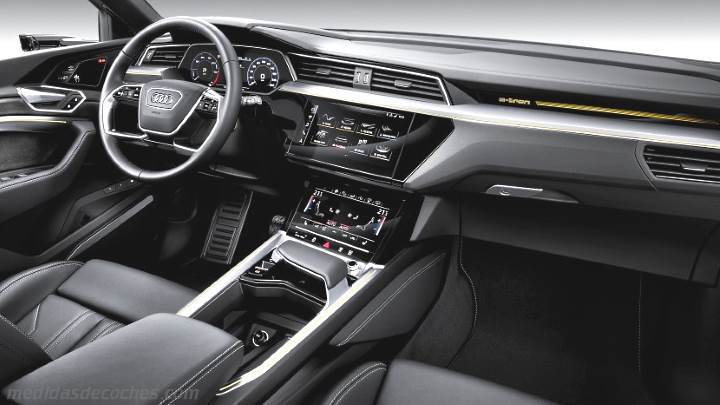 Salpicadero Audi e-tron 2019