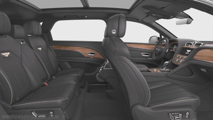 Interior Bentley Bentayga EWB 2023