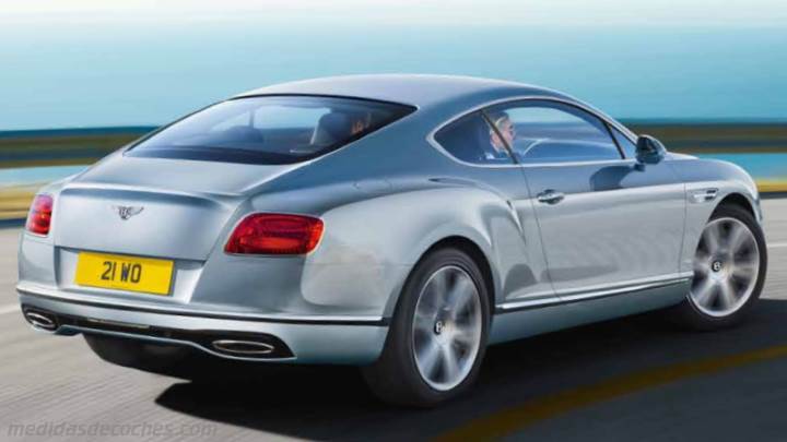 Maletero Bentley Continental GT 2015