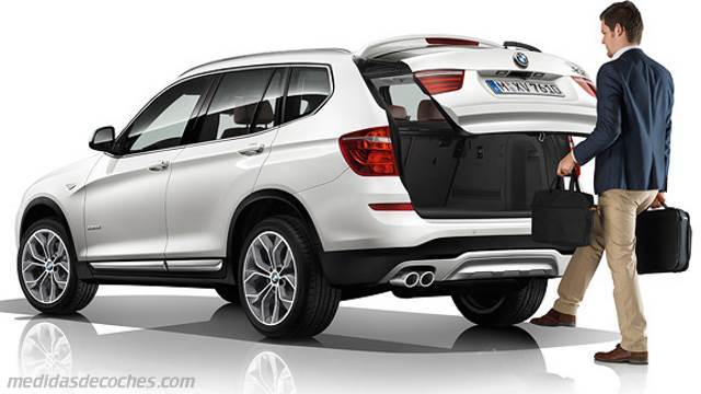 Maletero BMW X3 2014