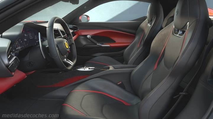 Interior Ferrari 296 GTB 2022
