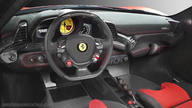 Salpicadero Ferrari 458 Speciale 2014
