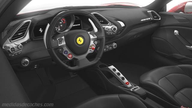 Salpicadero Ferrari 488 GTB 2015