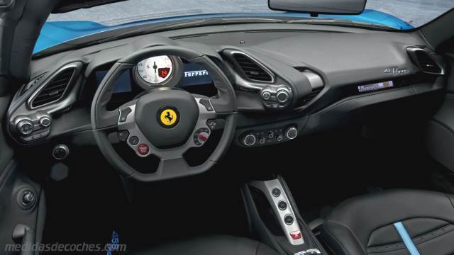 Salpicadero Ferrari 488 Spider 2016