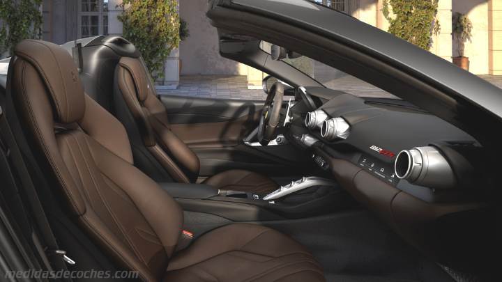 Interior Ferrari 812 GTS 2020