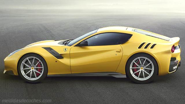 Interior Ferrari F12tdf 2016