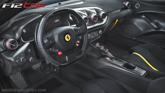 Salpicadero Ferrari F12tdf 2016