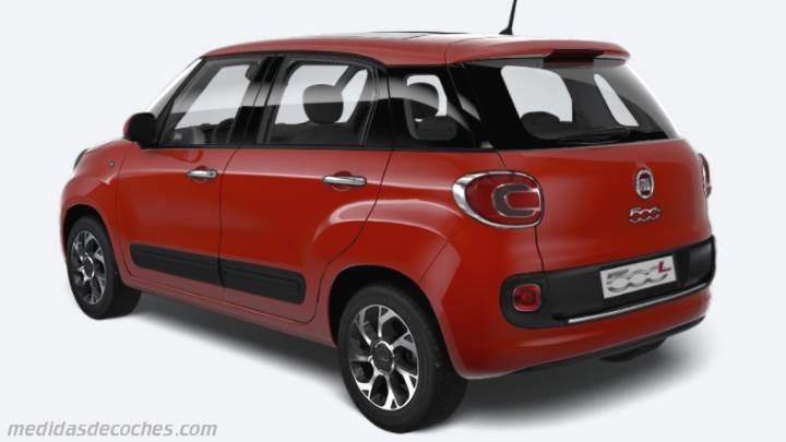 Maletero Fiat 500L 2012