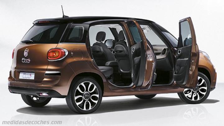 Maletero Fiat 500L 2017