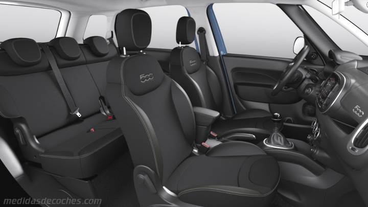 Interior Fiat 500L Cross 2017
