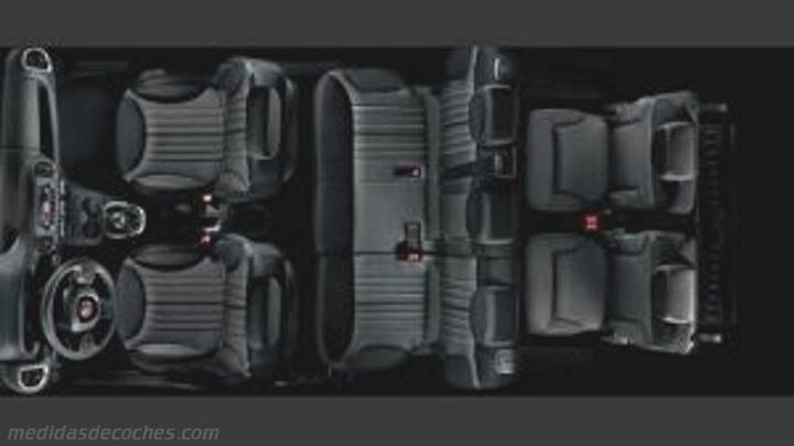 Interior Fiat 500L Living 2013