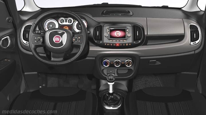 Salpicadero Fiat 500L Living 2013