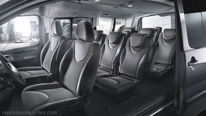 Interior Fiat Scudo Combi Larga 2012