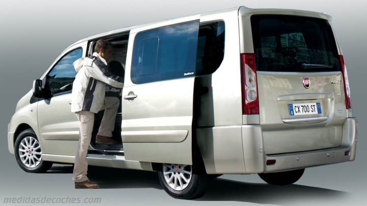 Maletero Fiat Scudo Combi Larga 2012