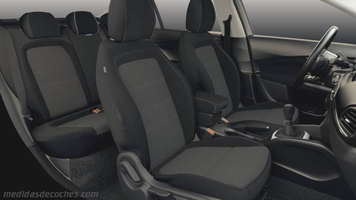 Interior Fiat Tipo 4 puertas 2021