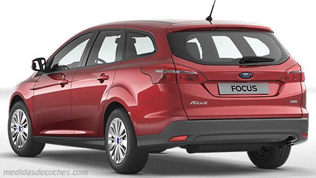 Maletero Ford Focus Sportbreak 2015