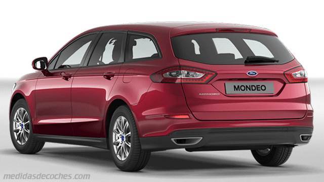 Maletero Ford Mondeo SportBreak 2015