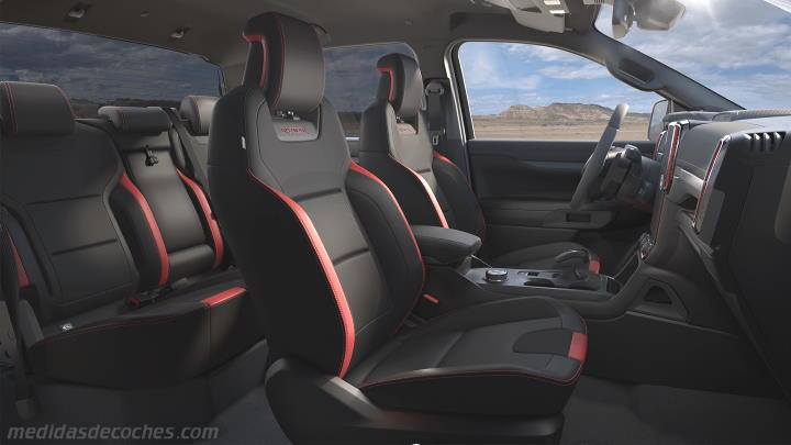 Interior Ford Ranger Raptor 2023