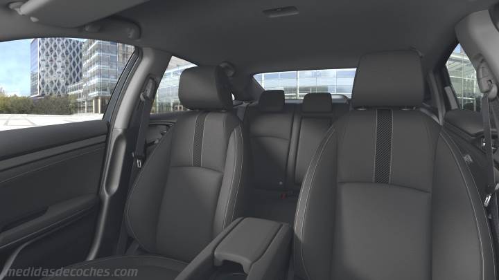 Interior Honda Civic 4p 2017