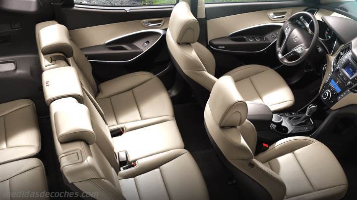 Interior Hyundai Santa Fe 2013