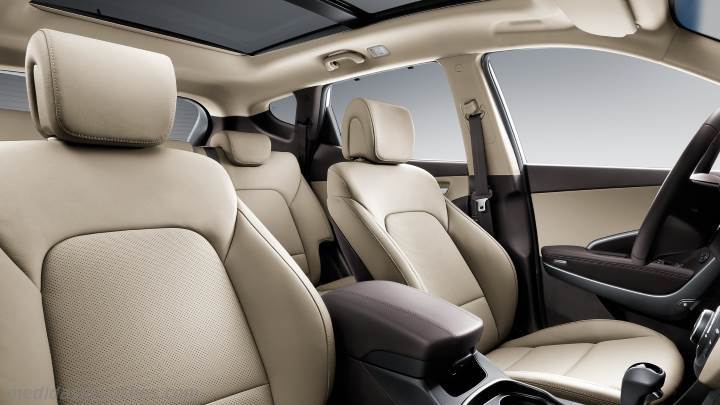 Interior Hyundai Santa Fe 2016