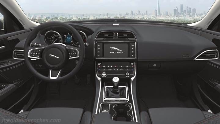 Salpicadero Jaguar XE 2015