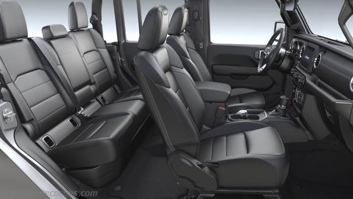Interior Jeep Gladiator 2021